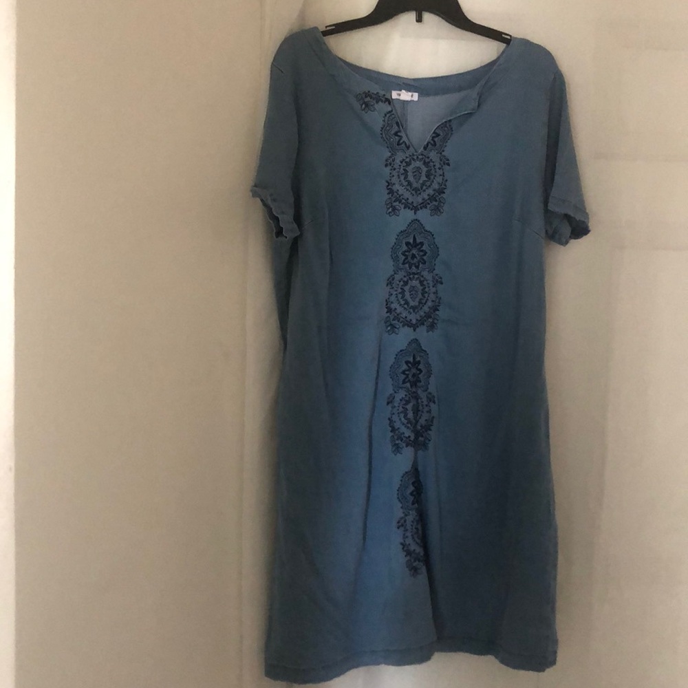 Denim dress